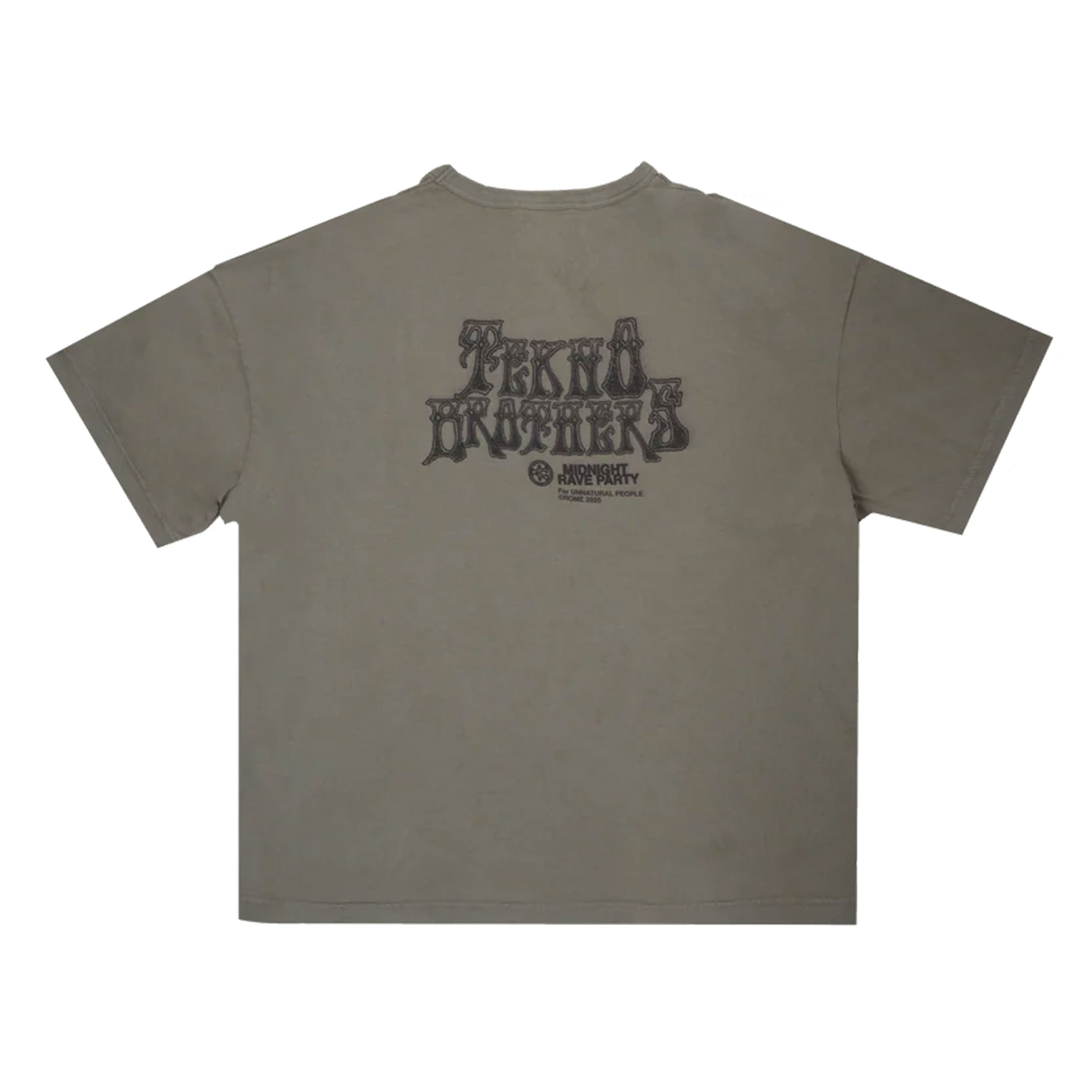 Tekno illegal Vintage T-shirt - Olive Grey