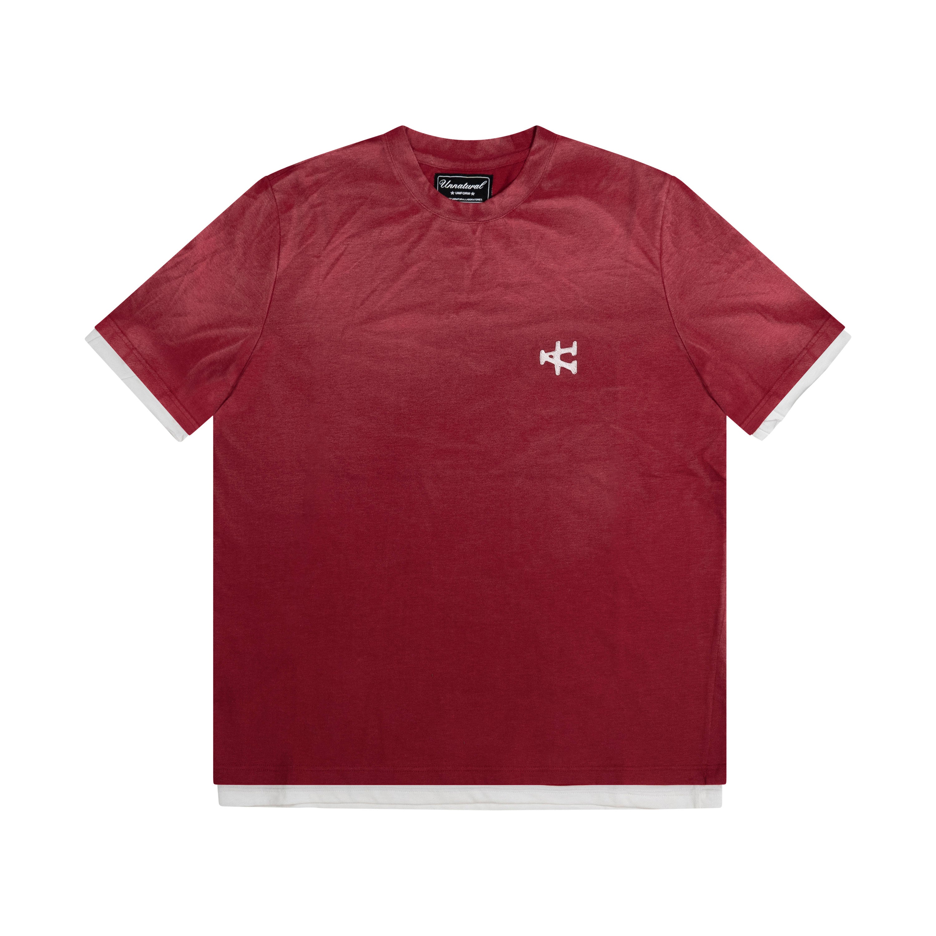 T-shirt double layer 360 - Solar Red