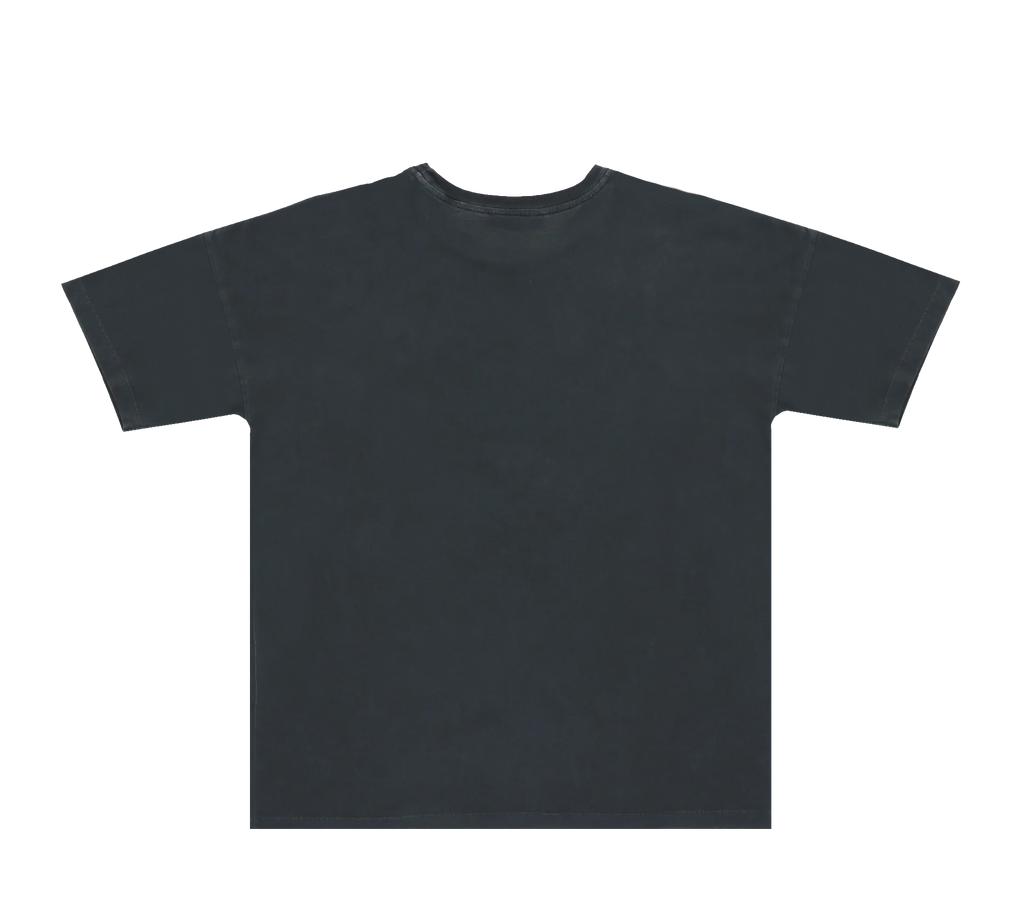 Stone Washed T-Shirt - Black