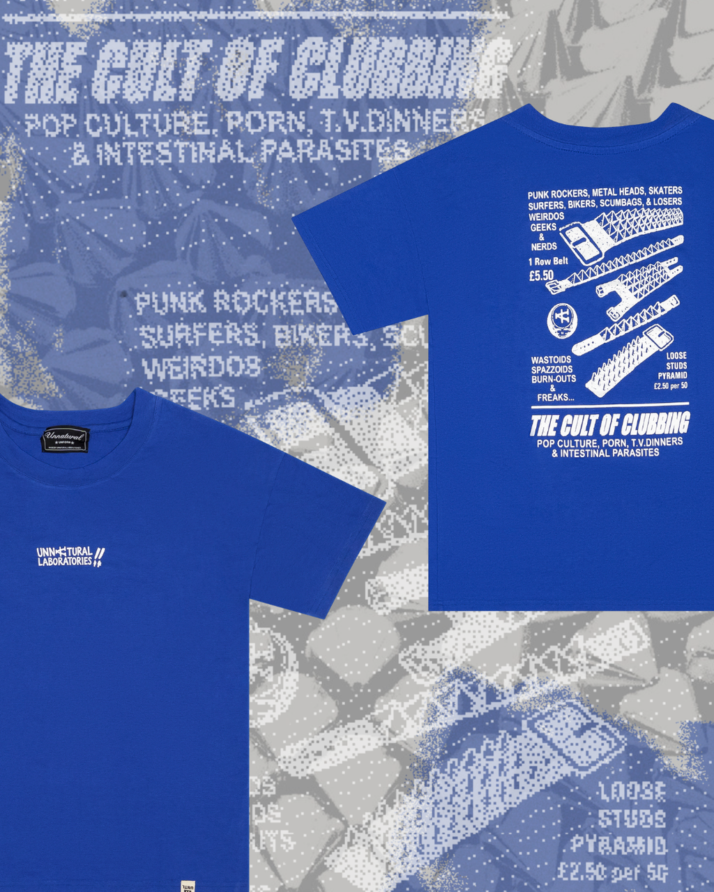 Clubbing Tee - Electric Blue