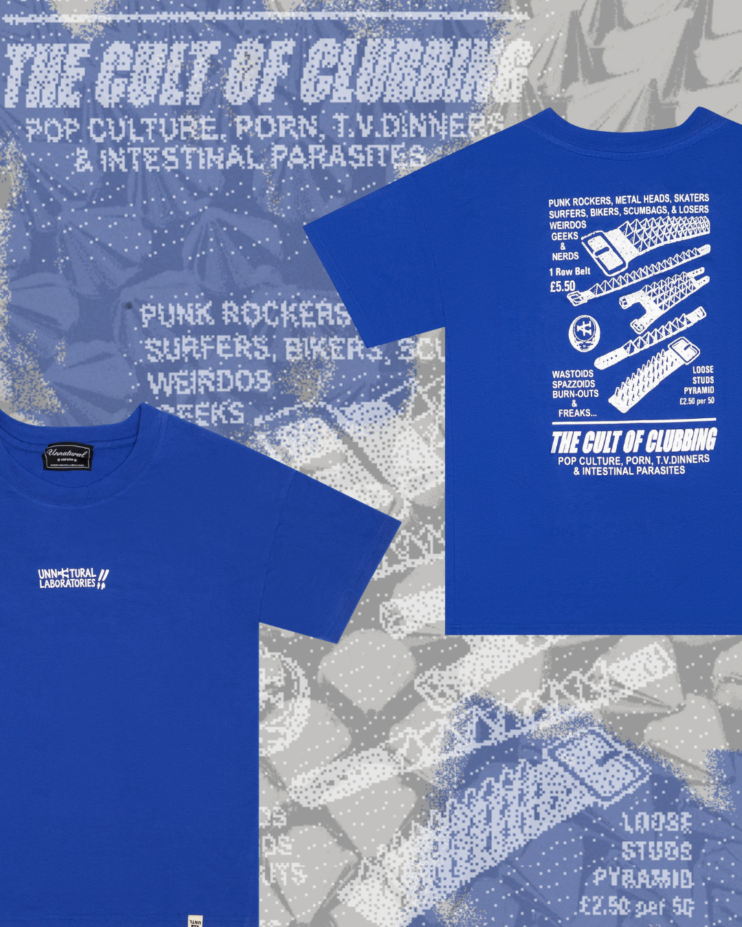 Clubbing Tee - Electric Blue