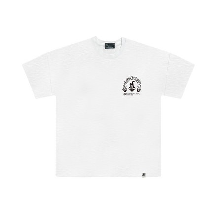 Unnatural in the street - White flamed cotton