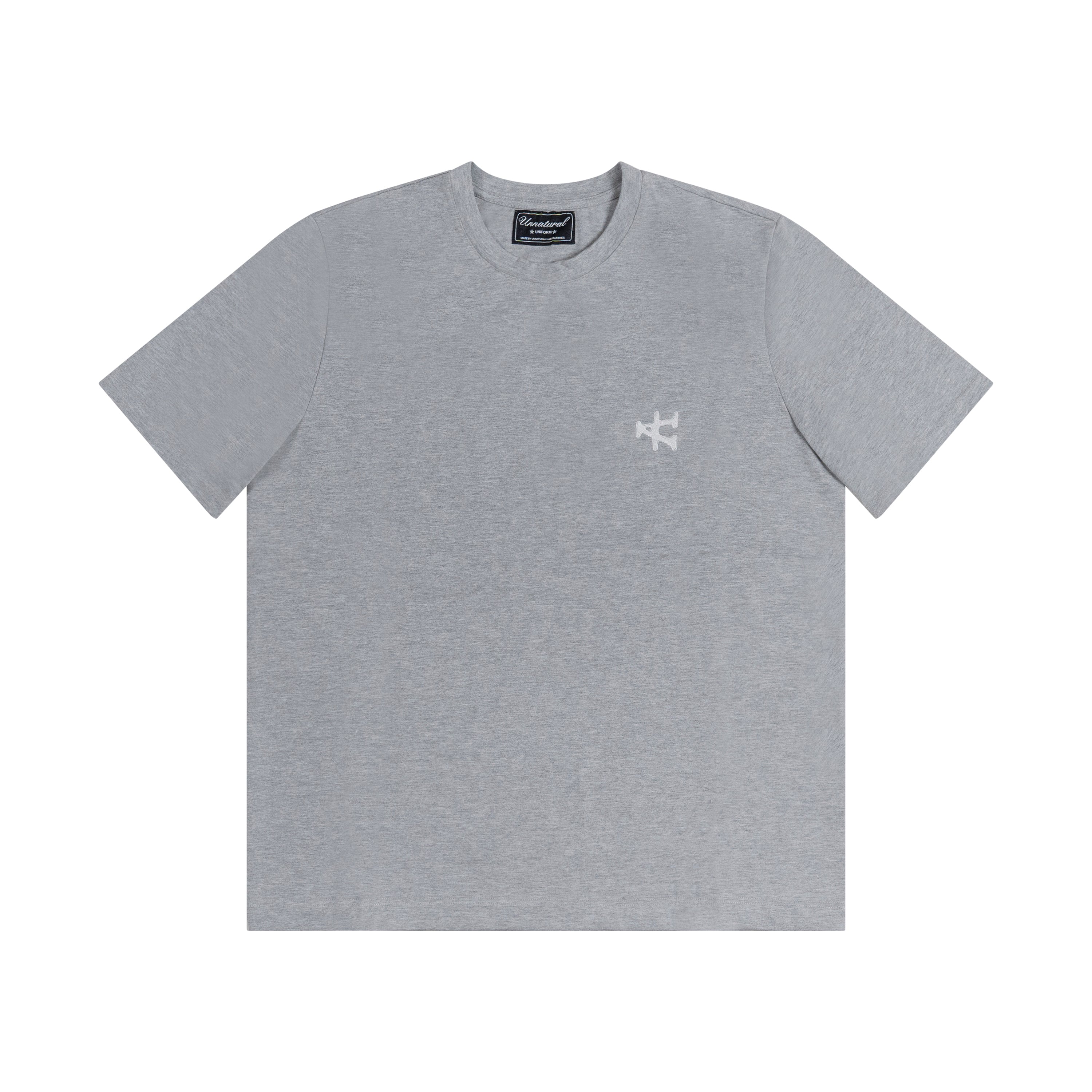 Ghost Worn Heavy T-shirt - Grey