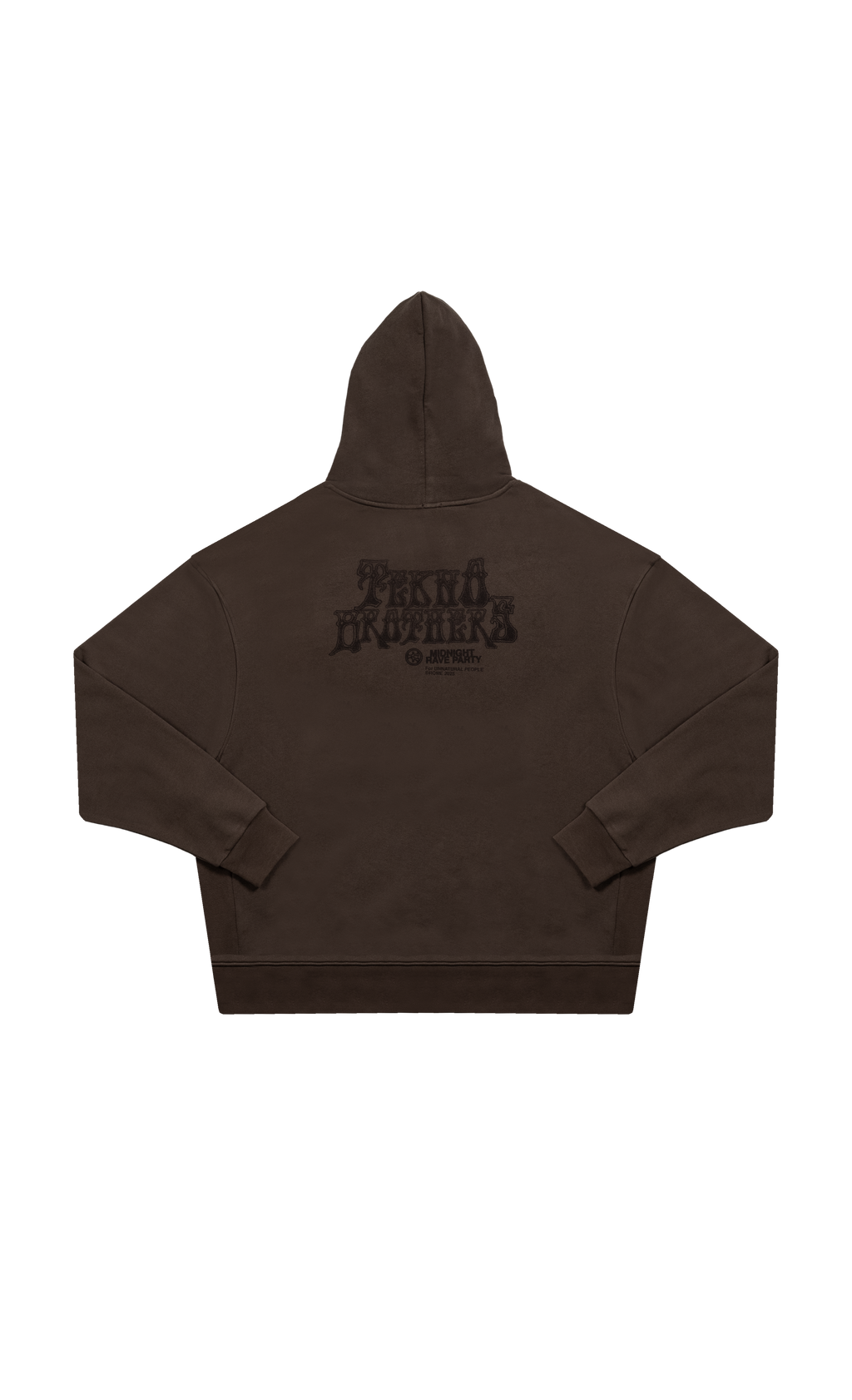 Tekno illegal hoodie - Brown