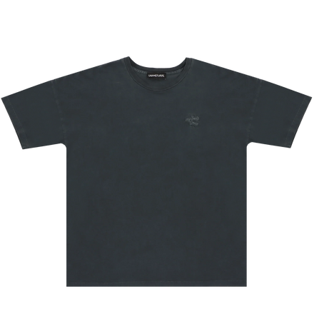 Stone Washed T-Shirt - Black