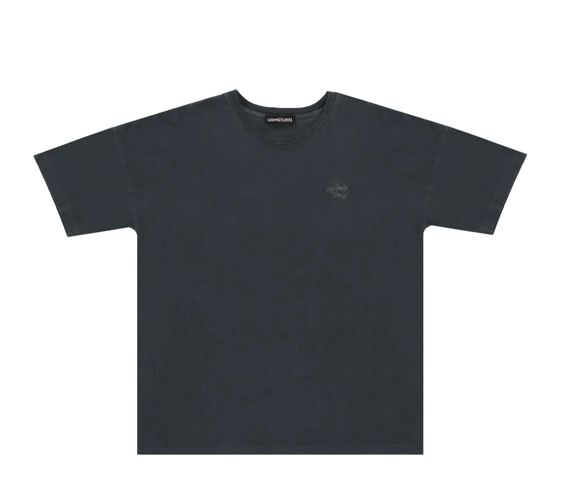 Stone Washed T-Shirt - Black
