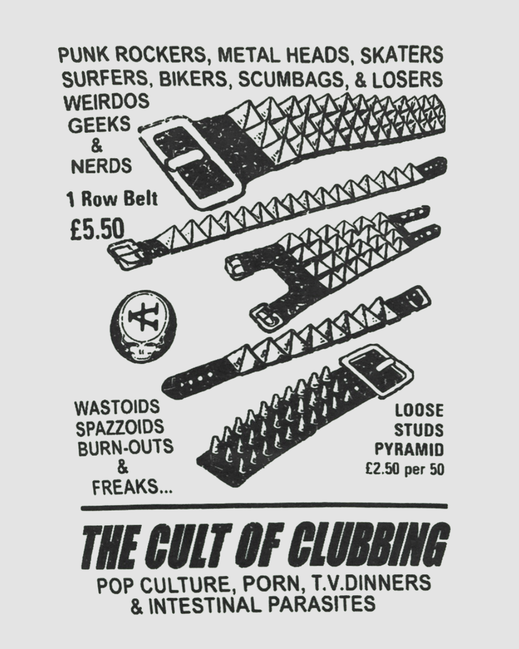 Clubbing Tee - Electric Blue