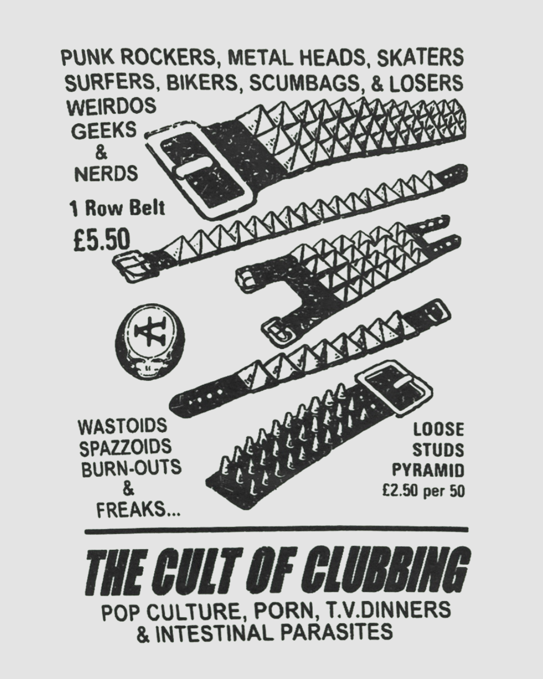 Clubbing Tee - Electric Blue