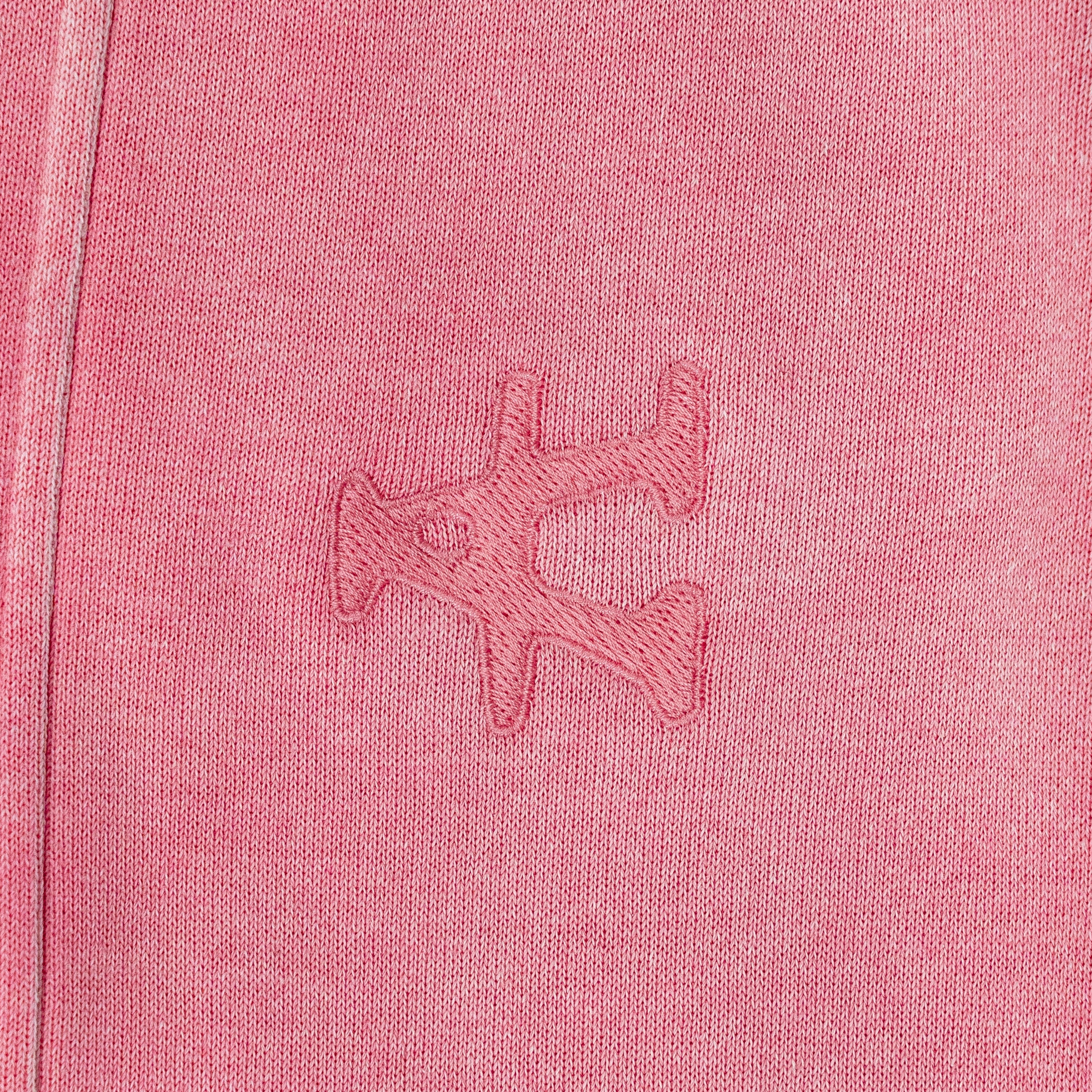 Half Zip Sweatshirt - Solar Pink