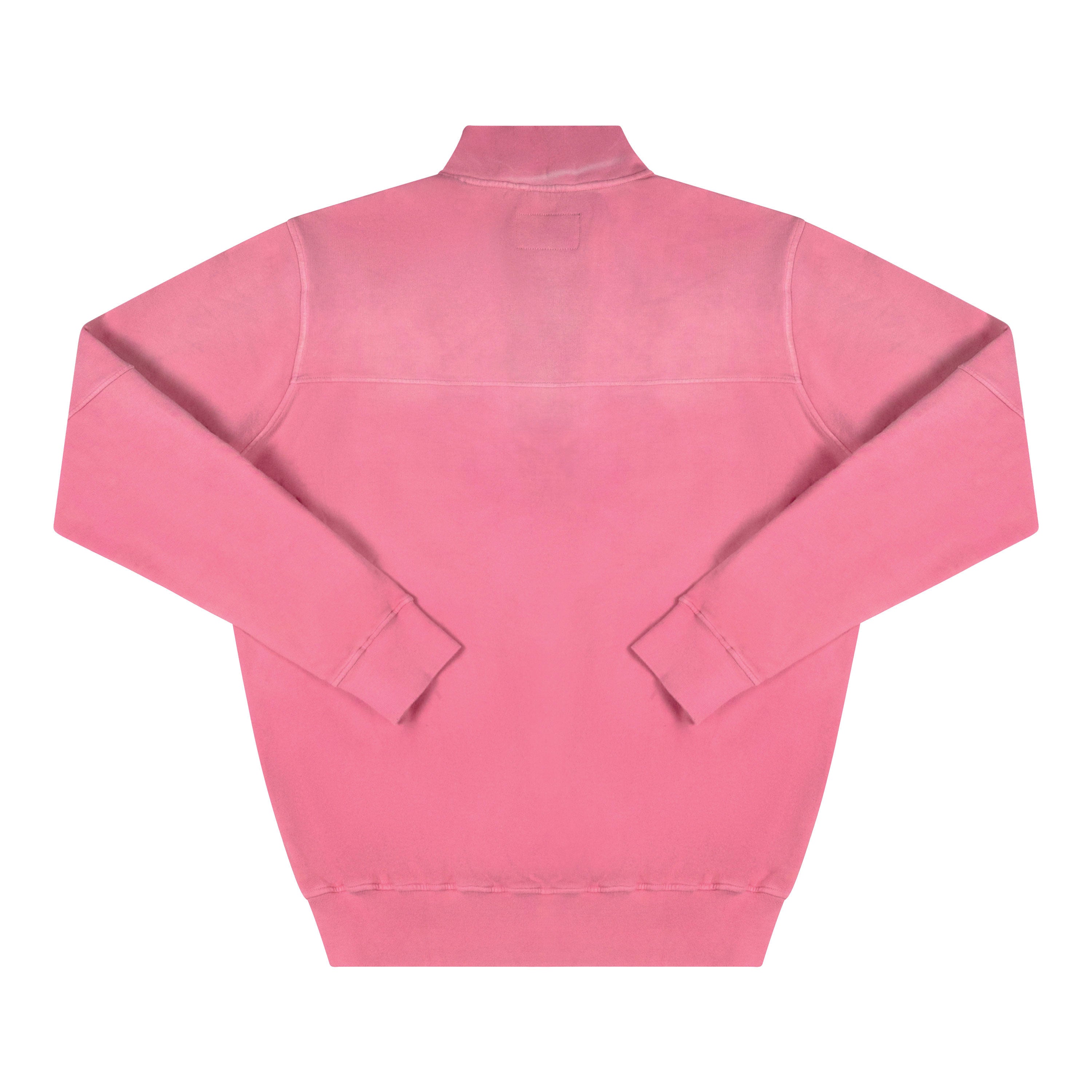 Half Zip Sweatshirt - Solar Pink