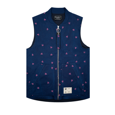 Monogram vest - Twilight Fade