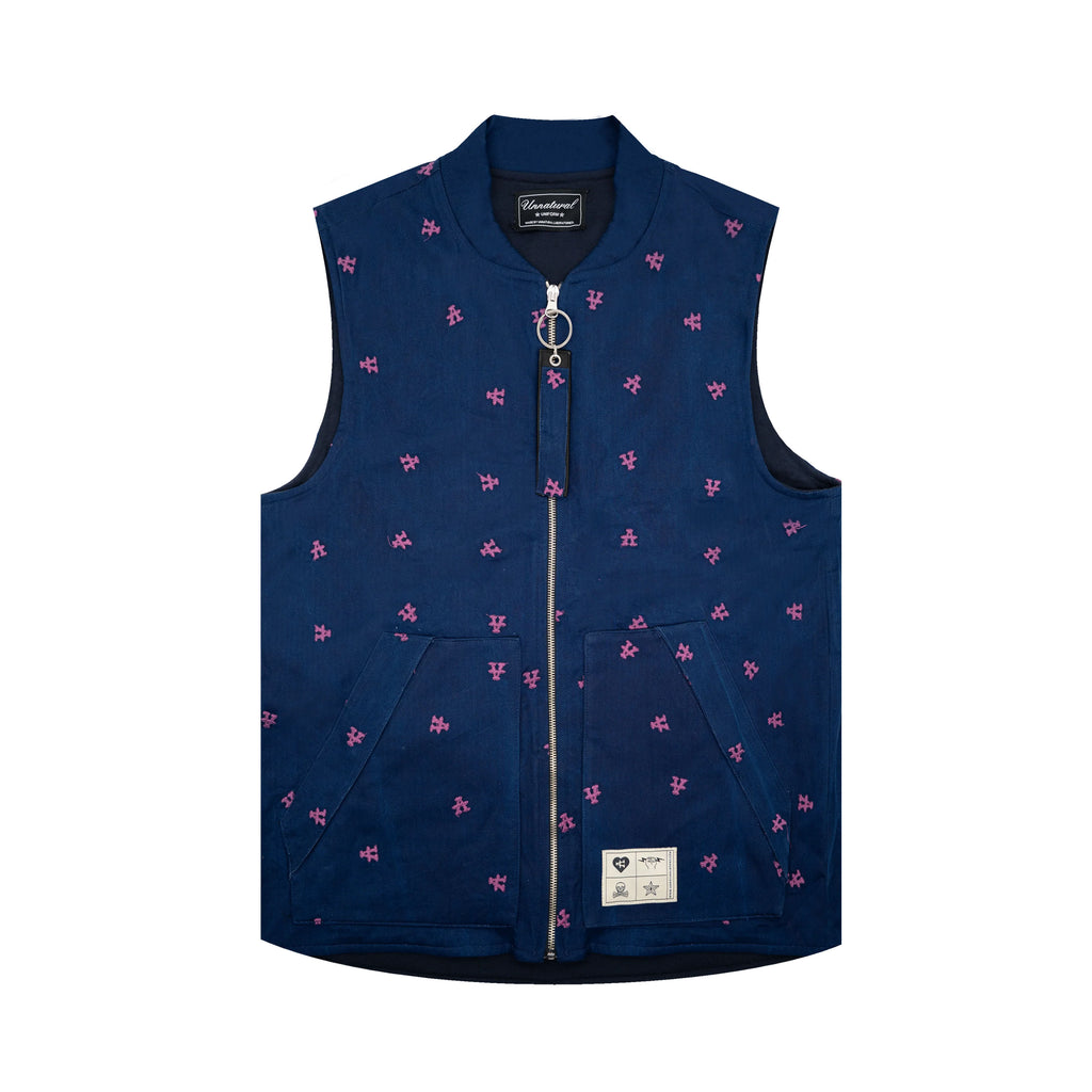 Monogram vest - Twilight Fade
