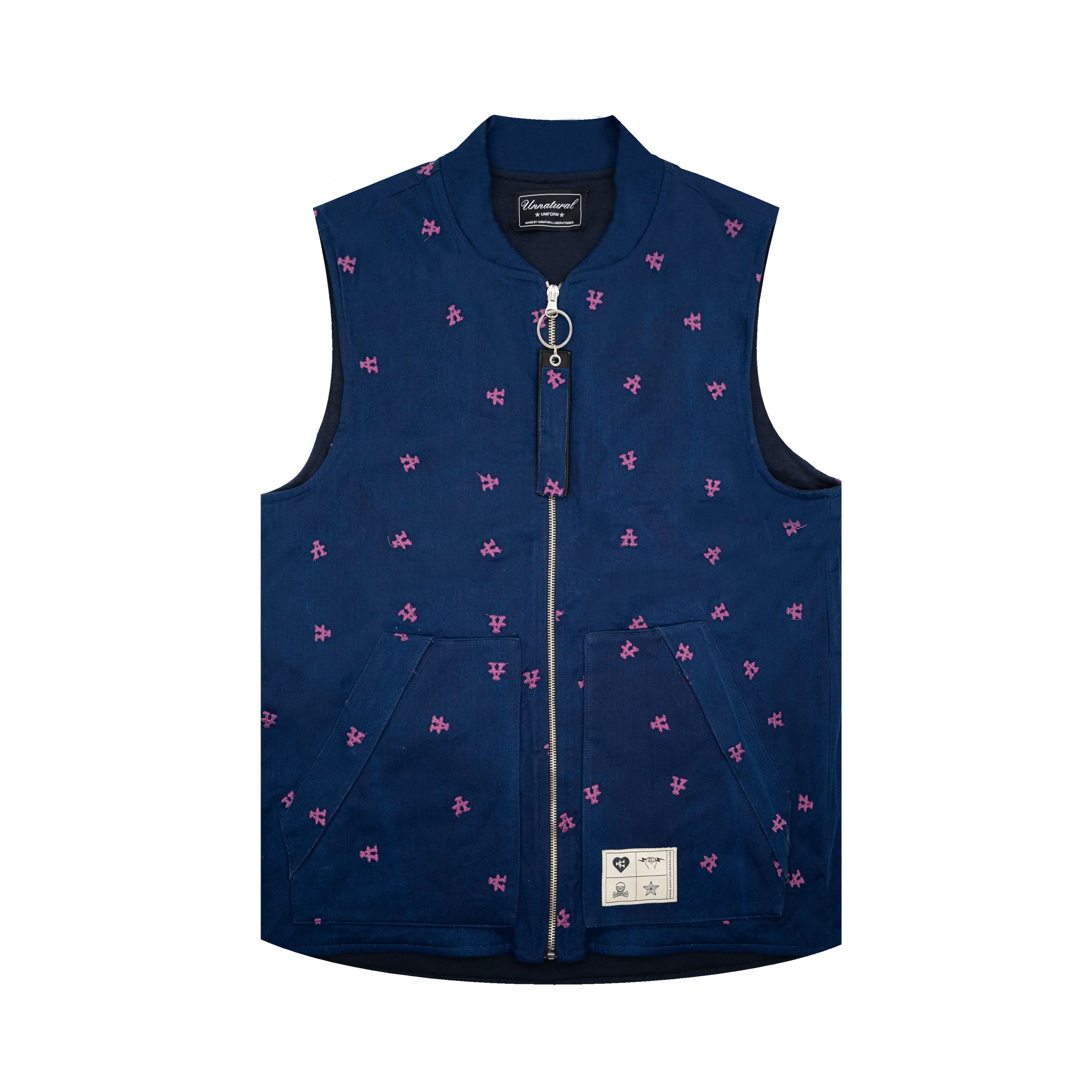 Monogram vest - Twilight Fade
