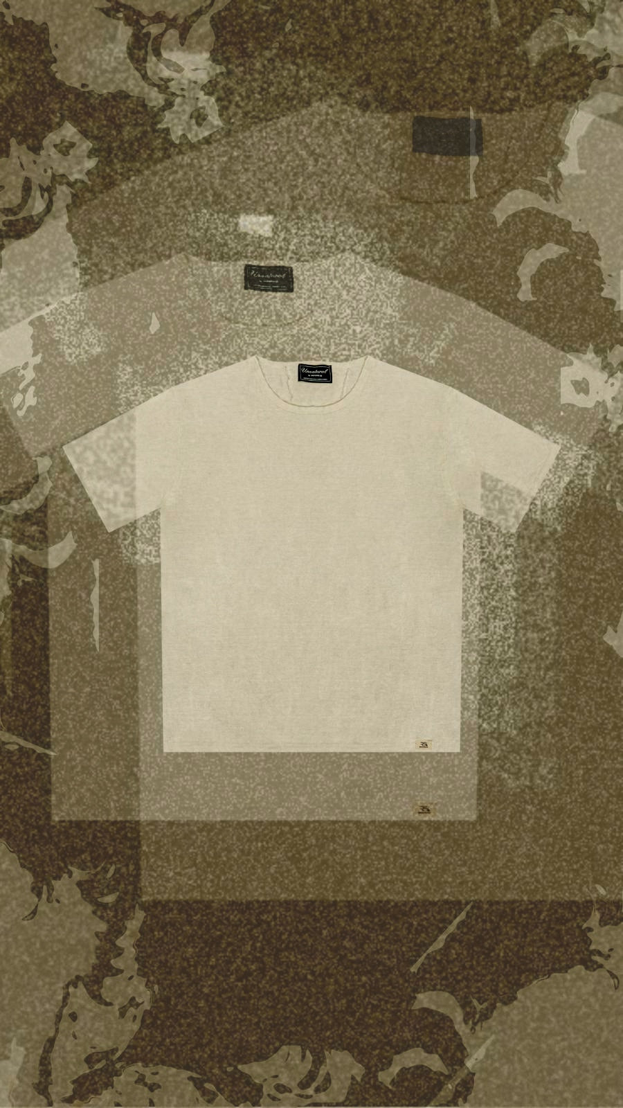 UNNATURAL X RE Hemp Tee - Raw White