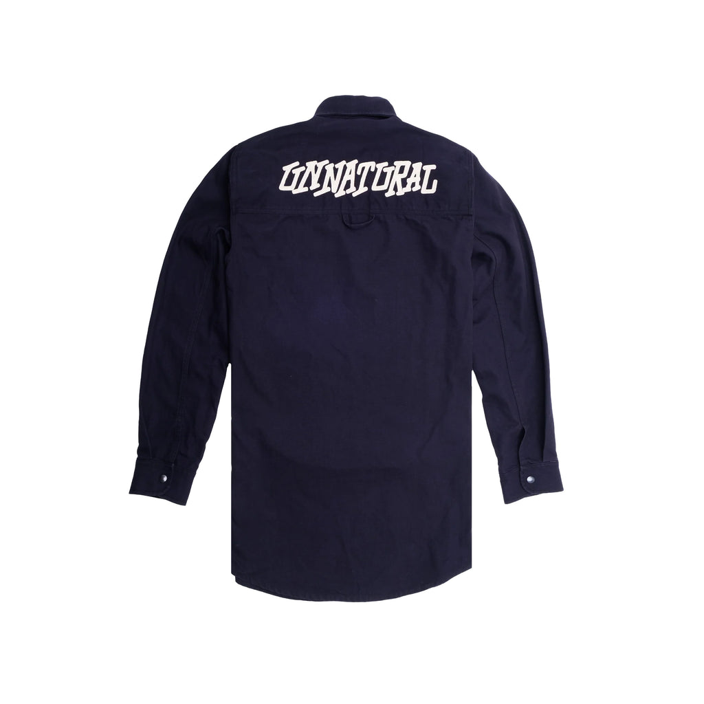 Chrysalis Shirt Over Dark Blue