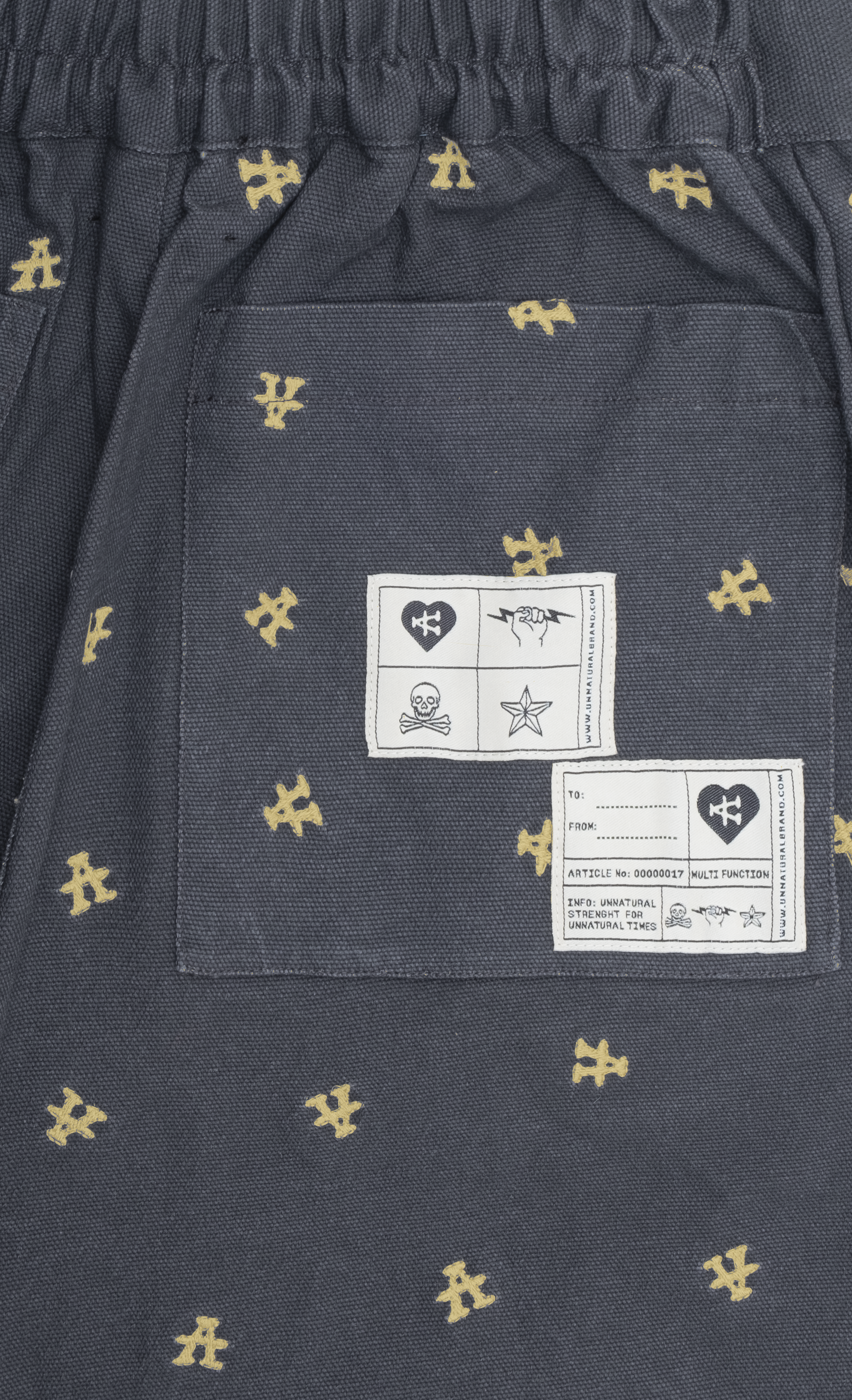 JPN1 Monogram - Shorts (A Yellow)