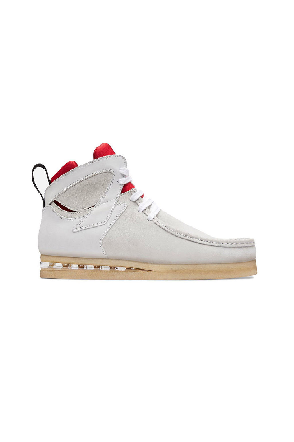 J WALLABEE OFFWHITE-RED