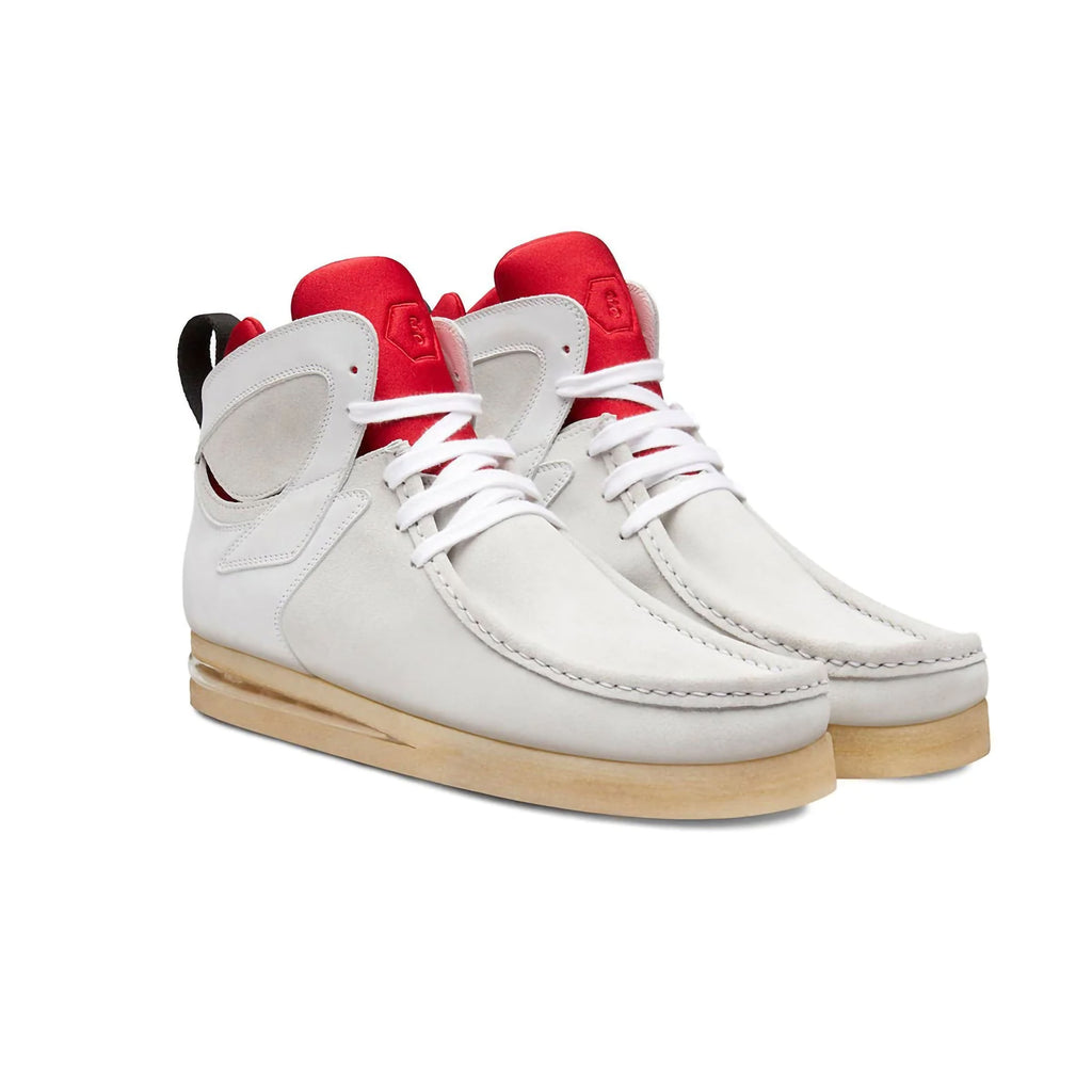 J WALLABEE OFFWHITE-RED