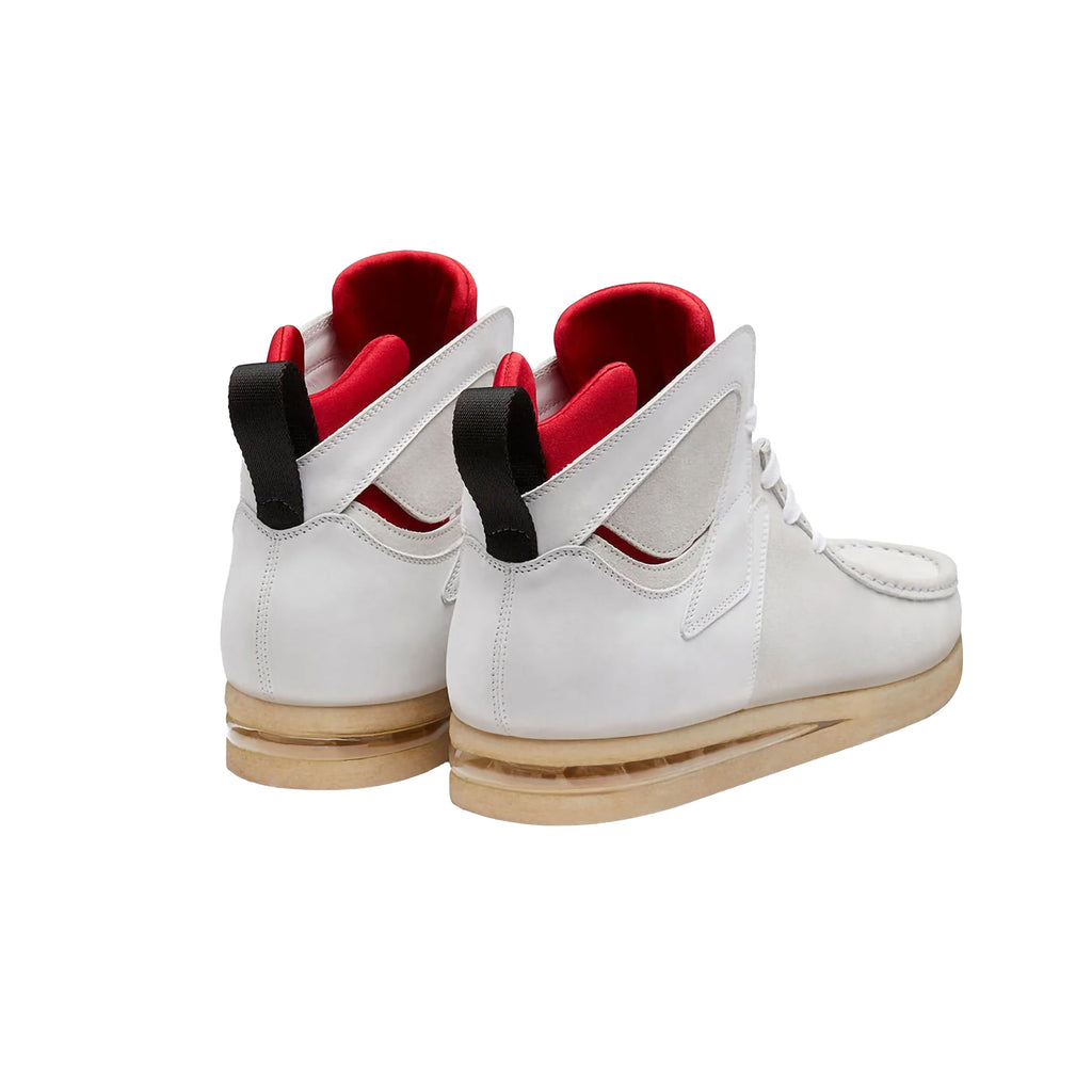 J WALLABEE OFFWHITE-RED
