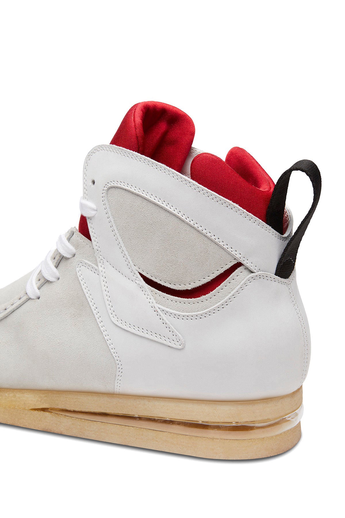 J WALLABEE OFFWHITE-RED