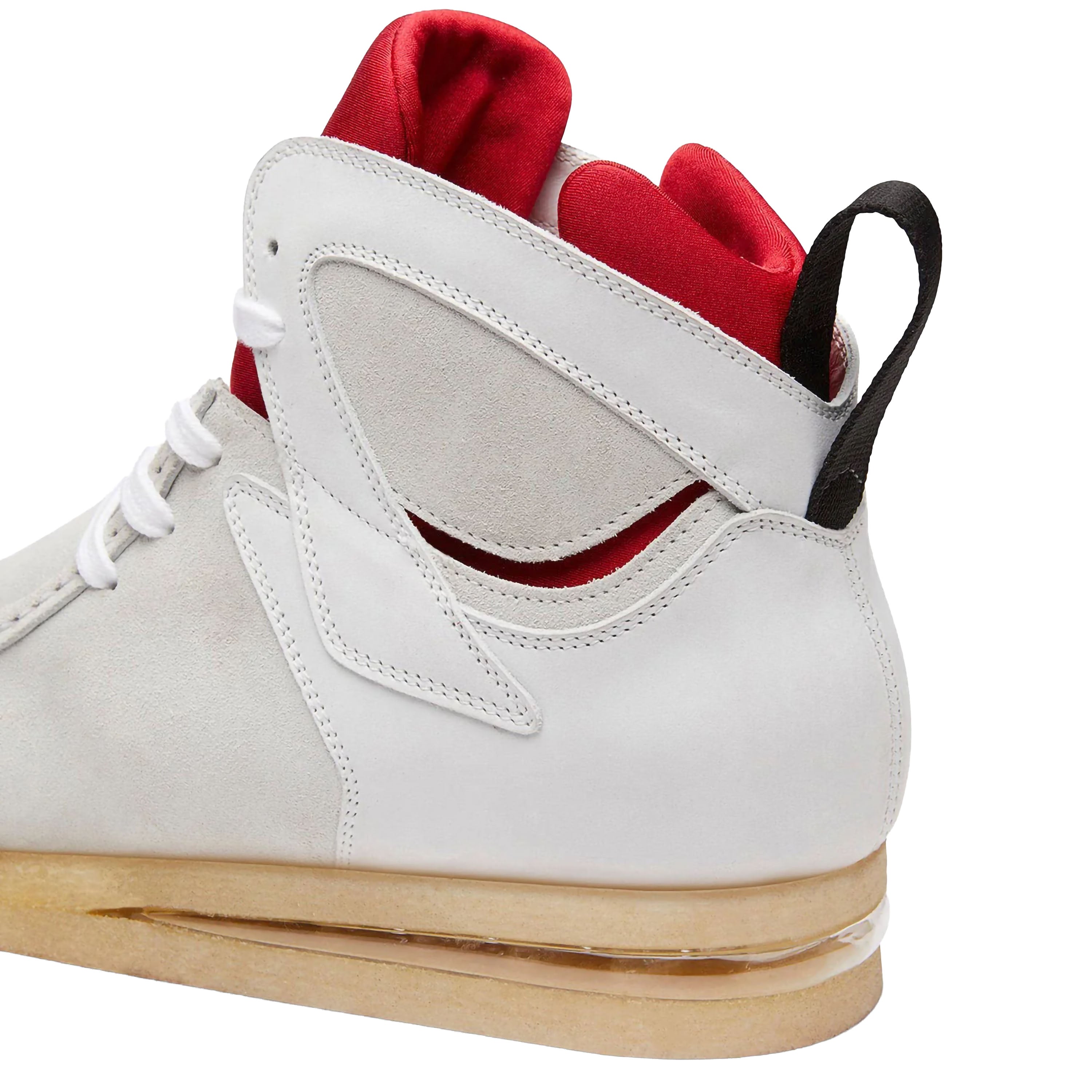 J WALLABEE OFFWHITE-RED