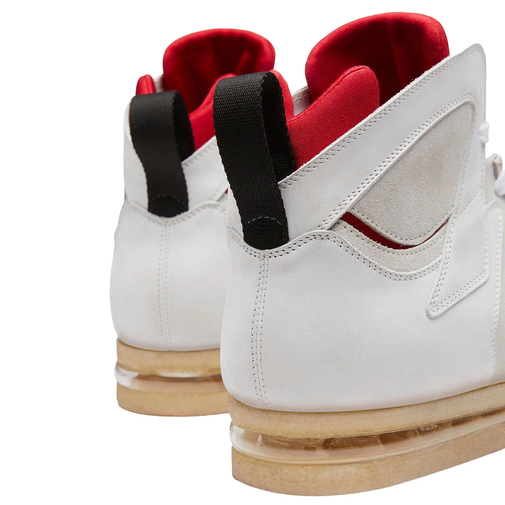 J WALLABEE OFFWHITE-RED