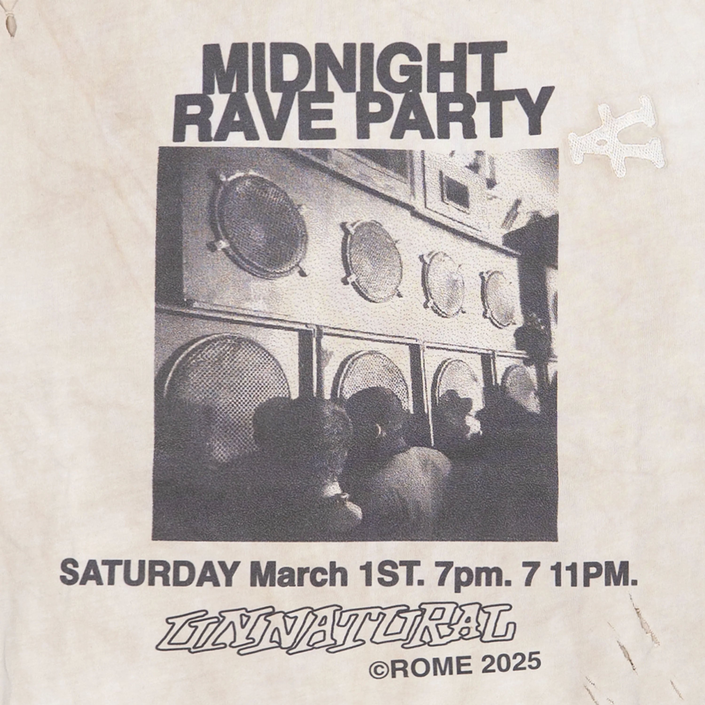 Tekno illegal Vintage T-shirt - Cut Aged