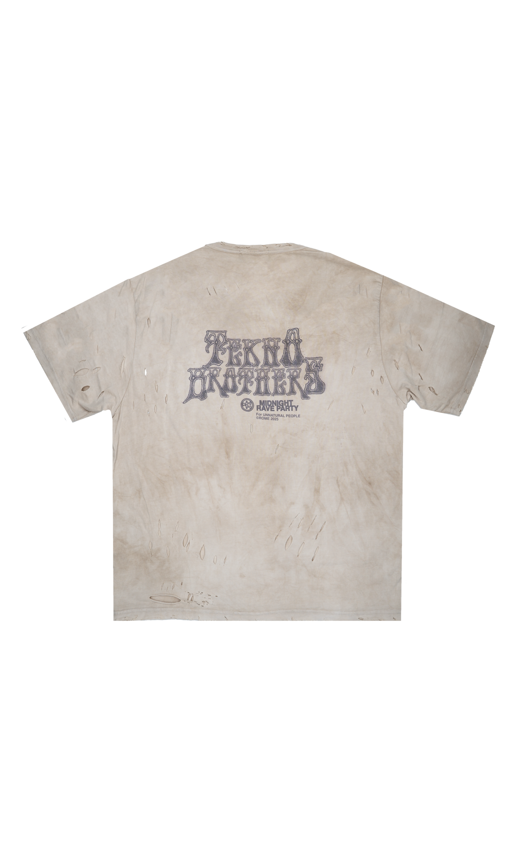 Tekno illegal Vintage T-shirt - Cut Aged