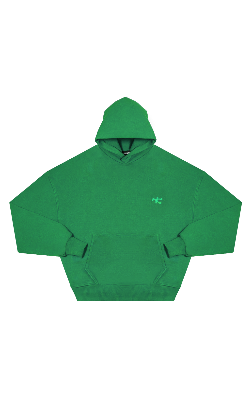 Double layer hoodie 600 - light green