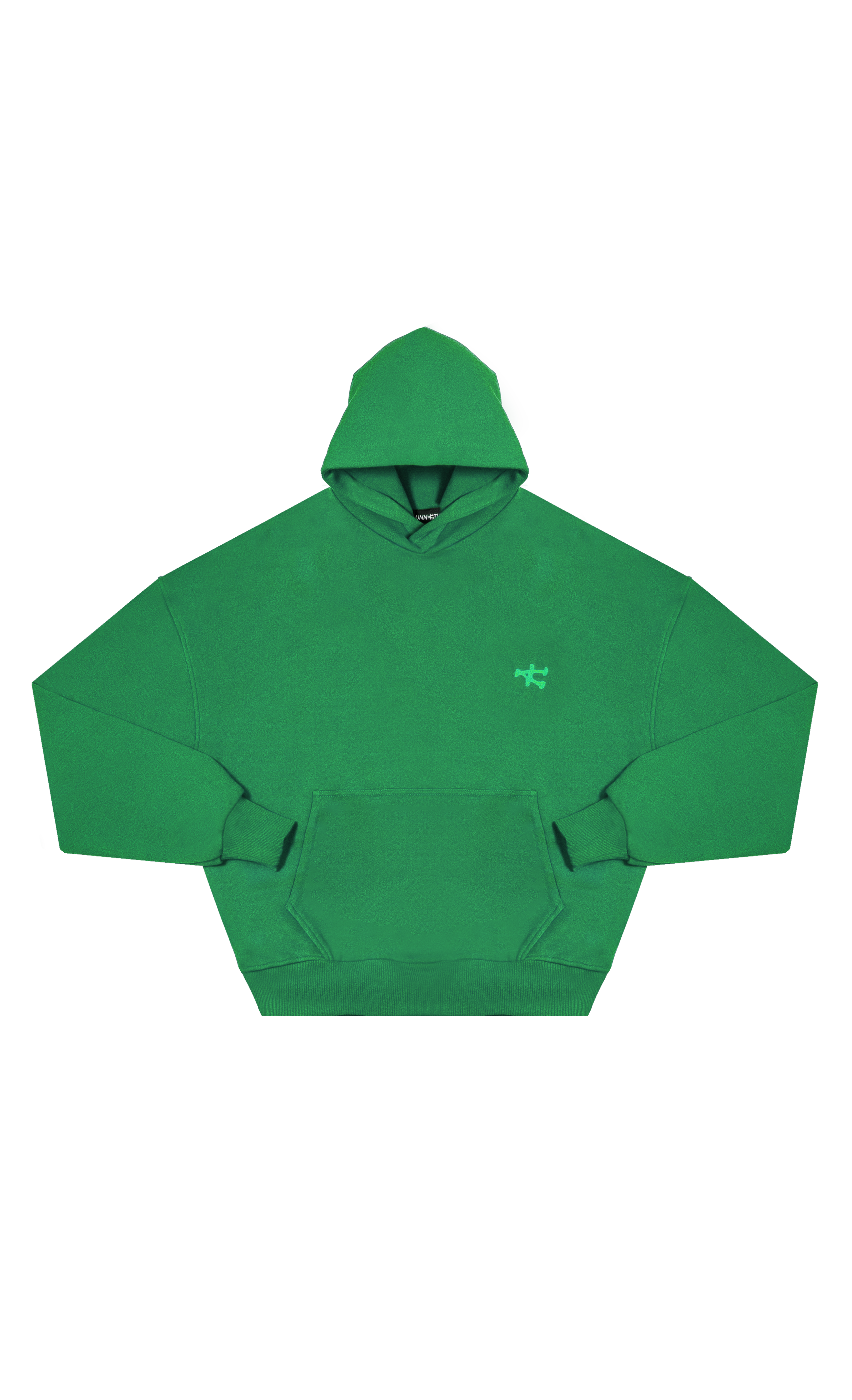Double layer hoodie 600 - light green