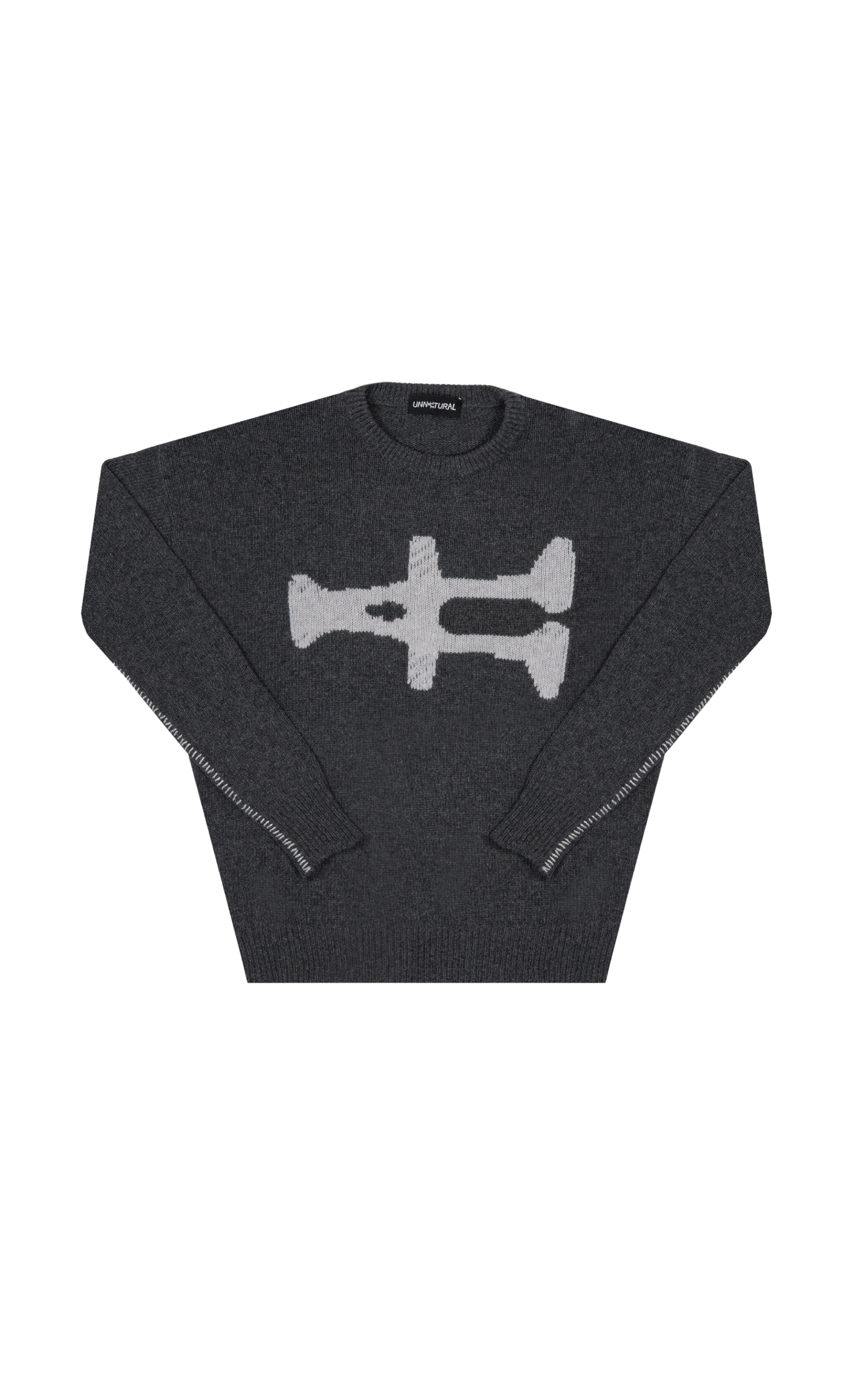 Sweater box logo knit