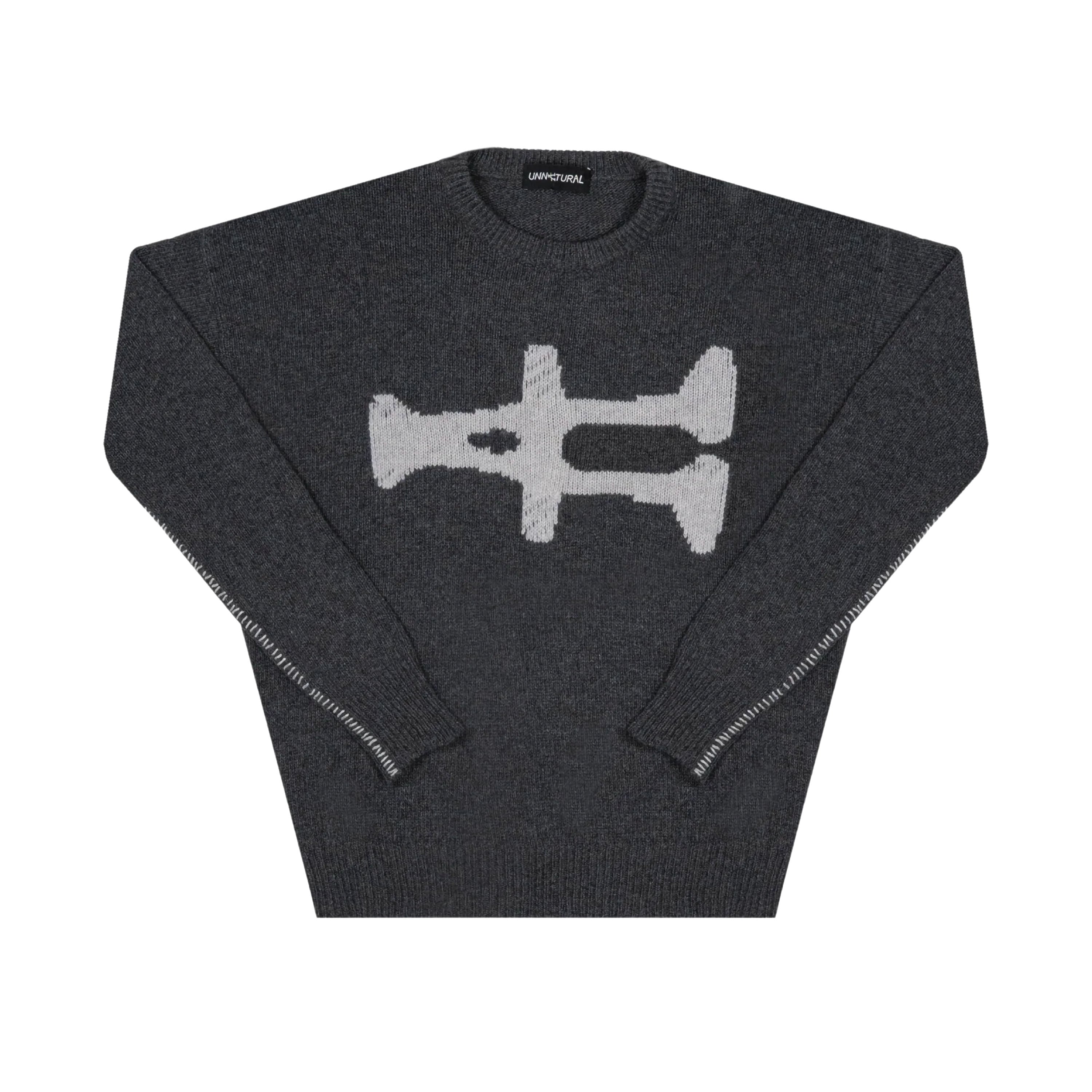 Sweater box logo knit