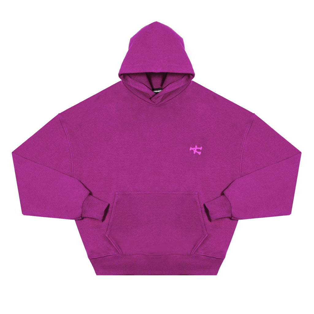Double layer hoodie 600 - soft purple