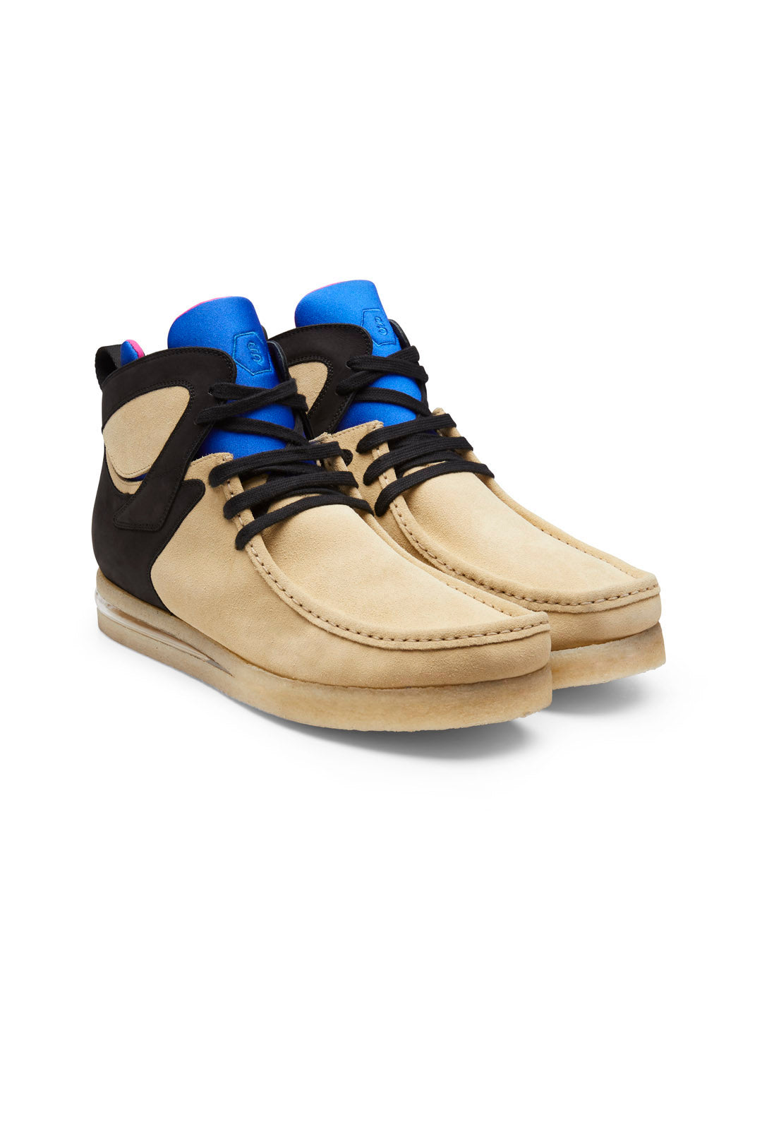 J WALLABEE SAND/BLACK