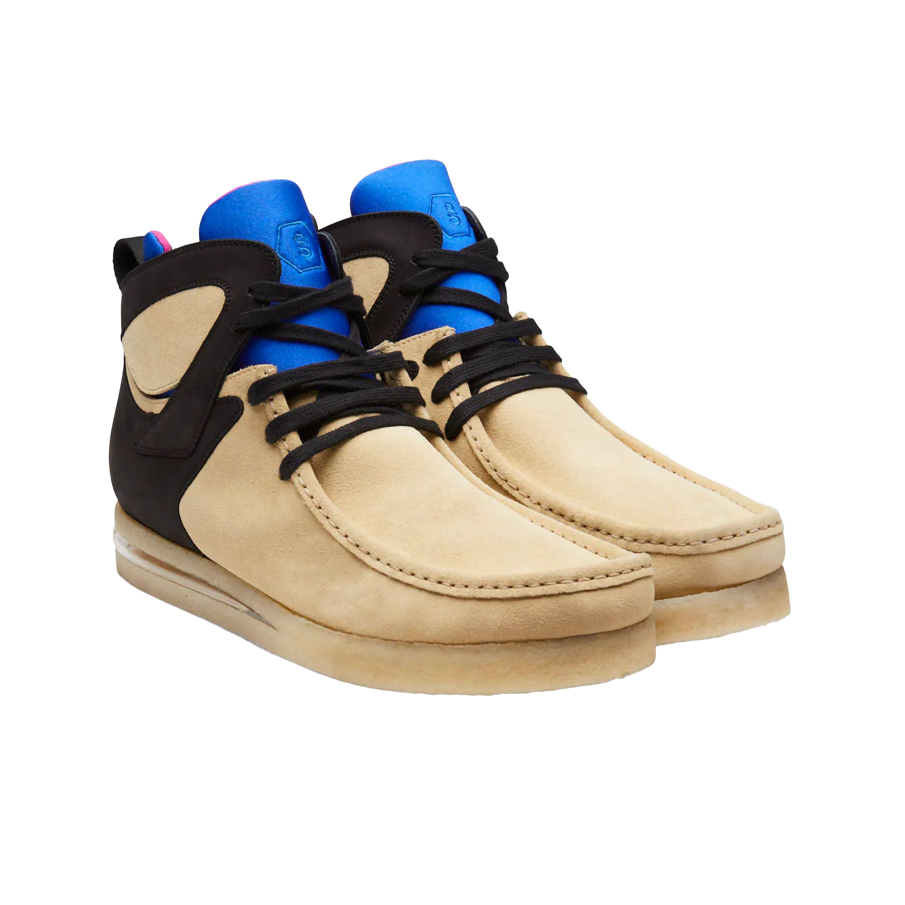 J WALLABEE SAND/BLACK