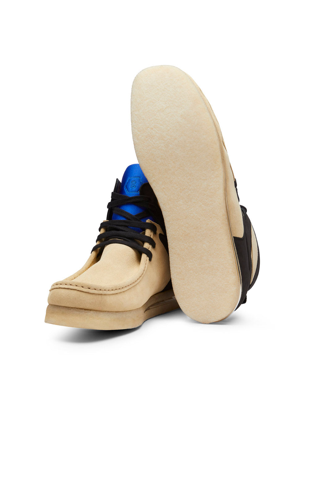 J WALLABEE SAND/BLACK