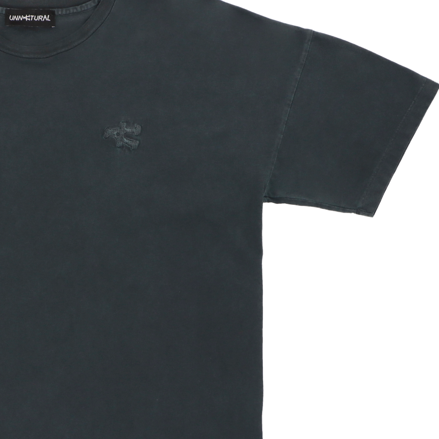 Stone Washed T-Shirt - Black