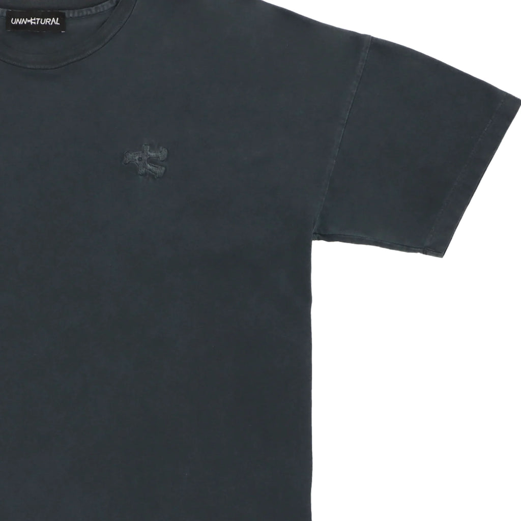 Stone Washed T-Shirt - Black