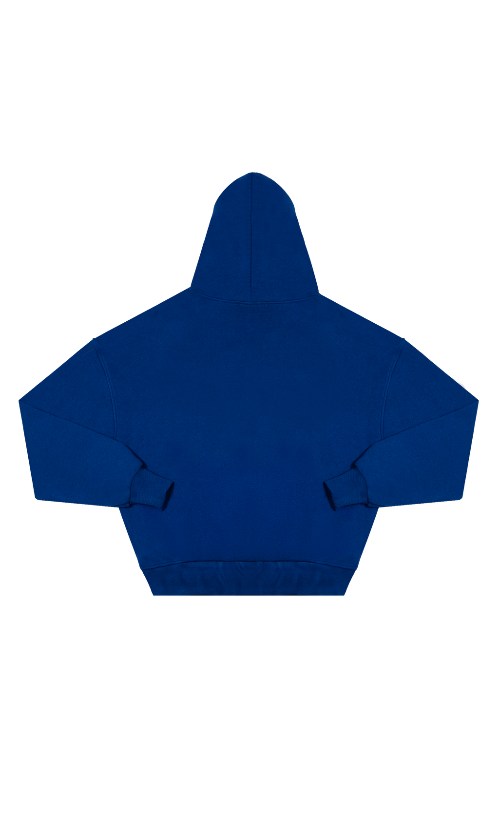 Double layer hoodie 600 verde- royal blue