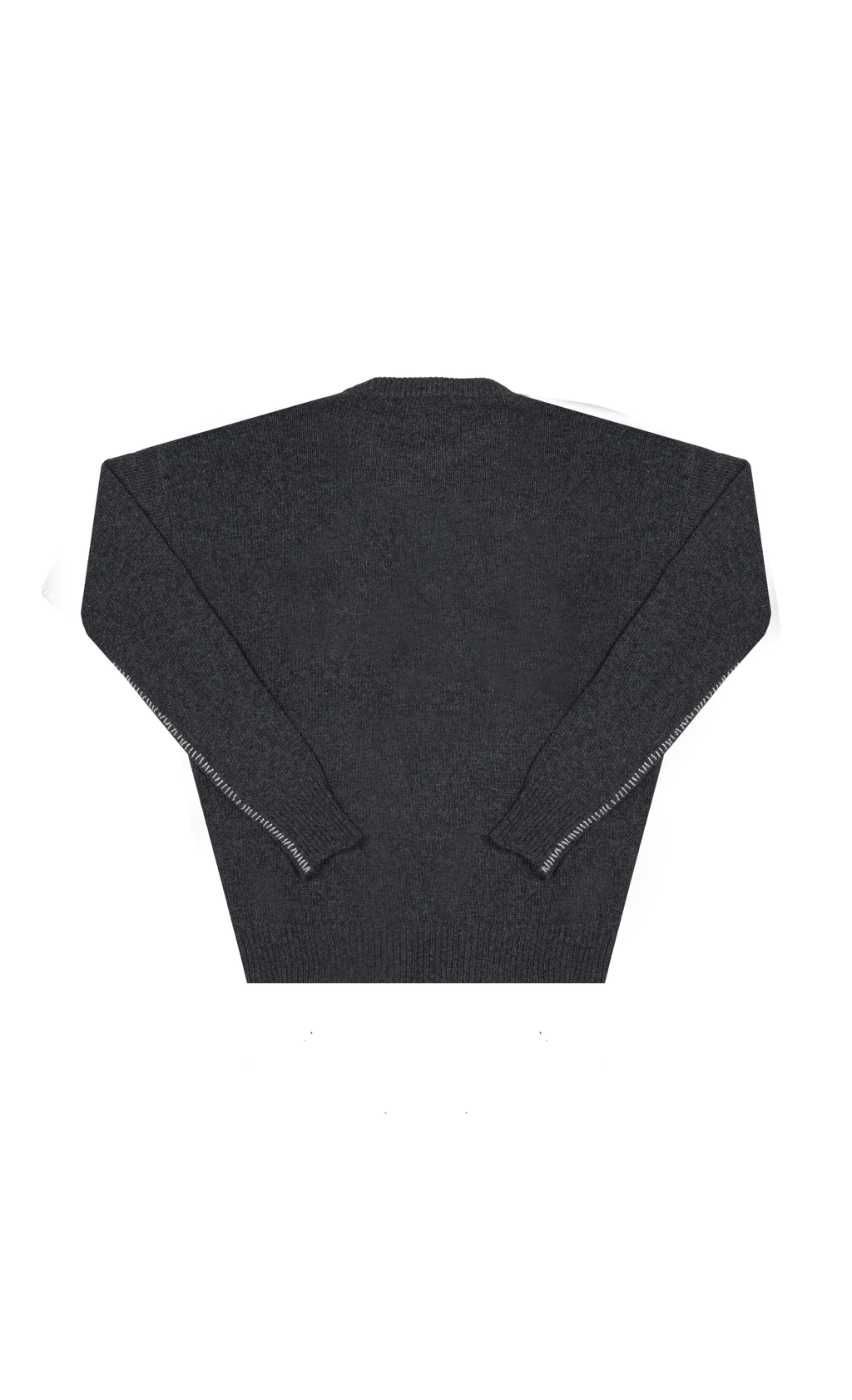 Sweater box logo knit