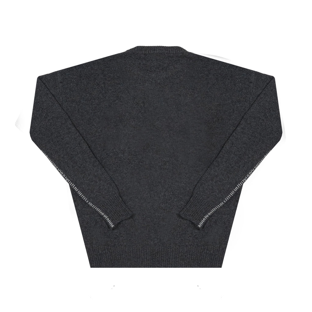 Sweater box logo knit