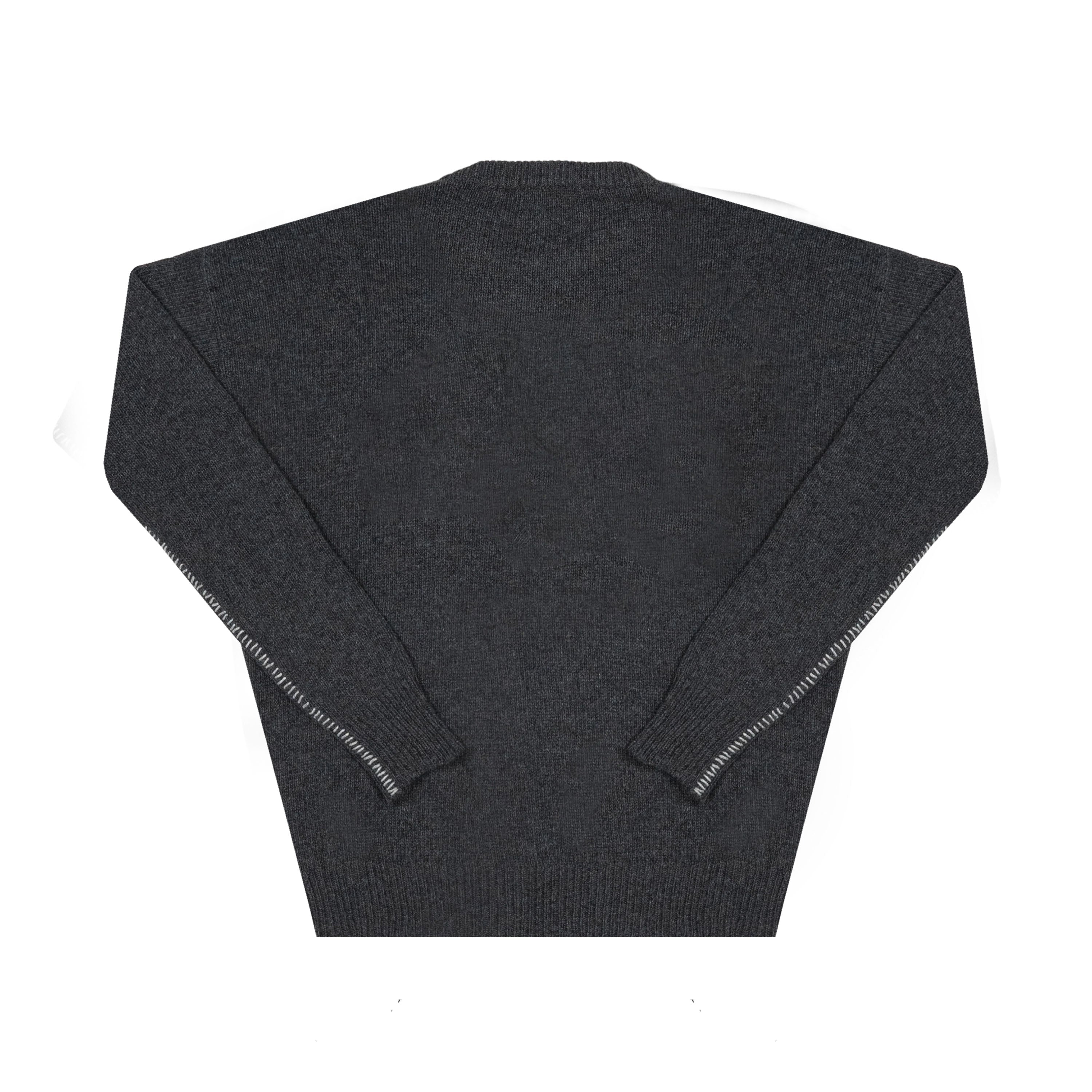 Sweater box logo knit