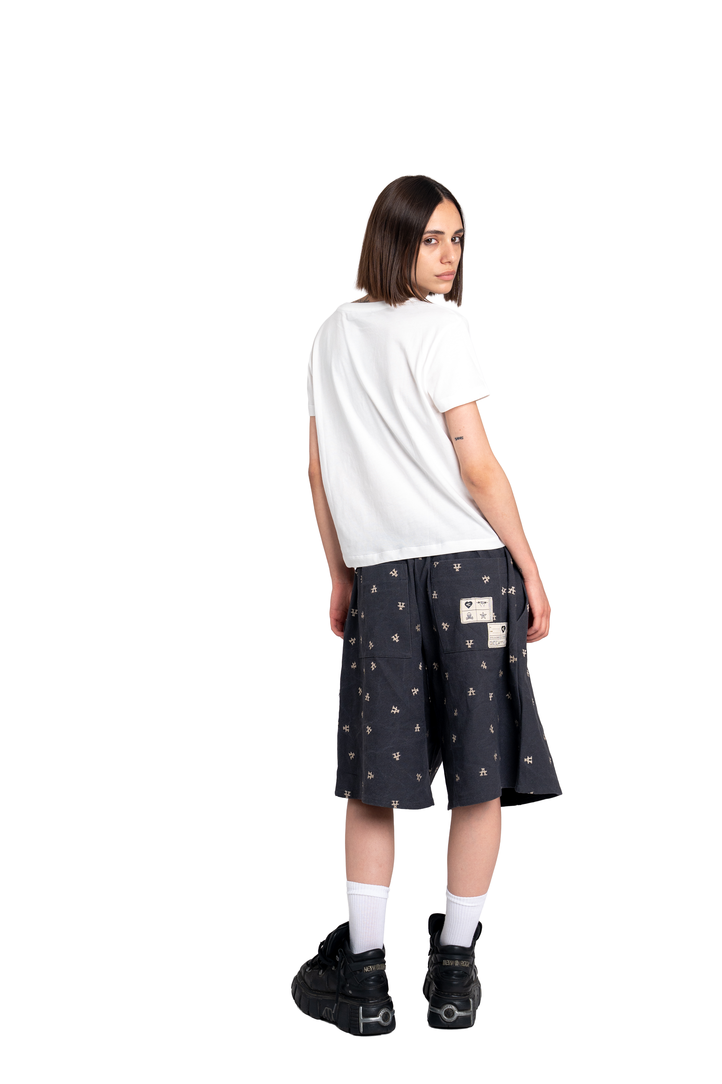 Eclipse Crop - White