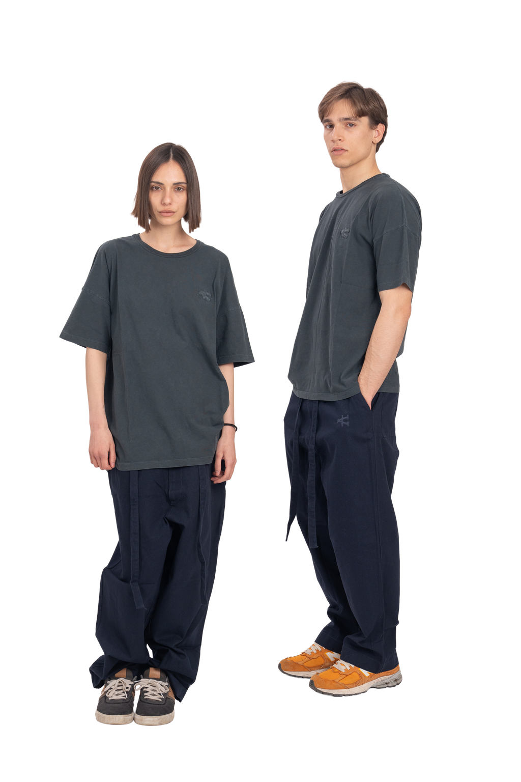 Stone Washed T-Shirt - Black