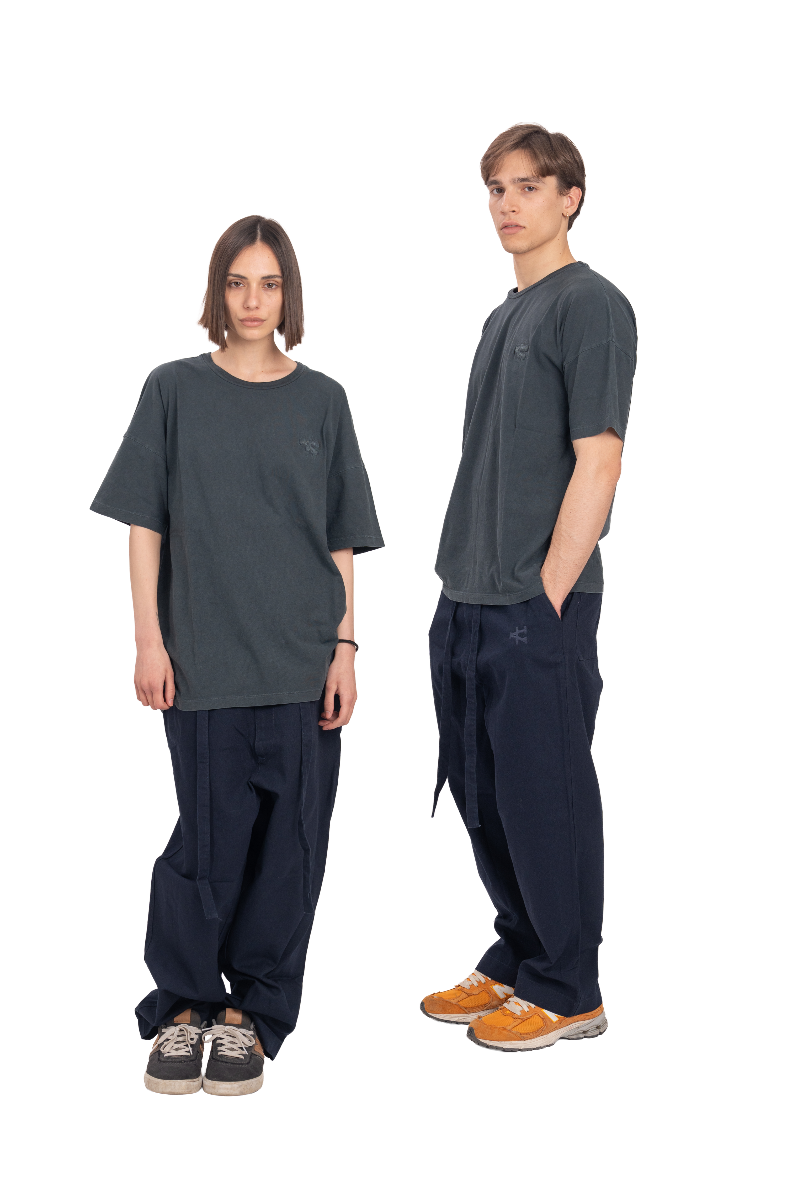 Stone Washed T-Shirt - Black