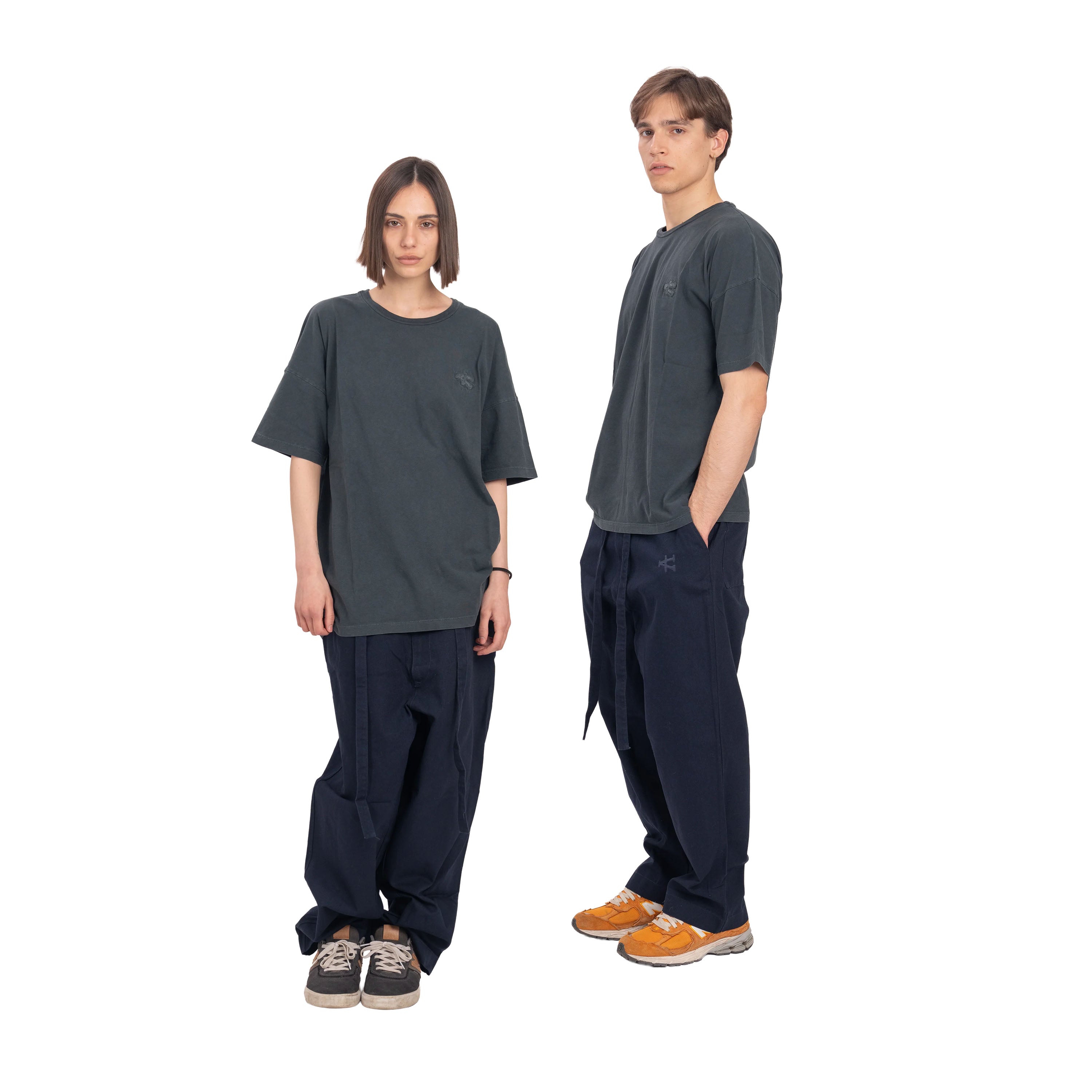 Stone Washed T-Shirt - Black